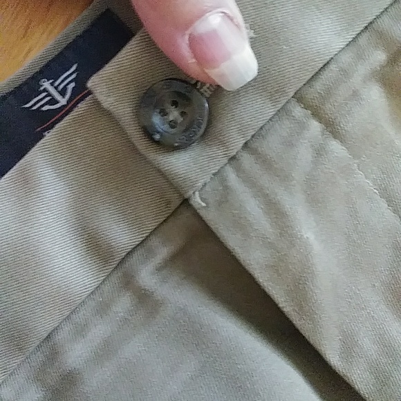 Dockers signature khaki relaxed fit 36 waist 32 inseam 100% cotton - Picture 2 of 7